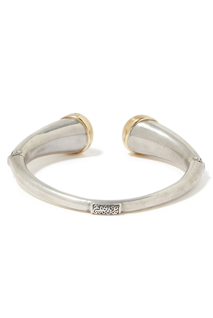 Silver and Gold Bangle